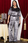 LT Collection Блуза 567774 Б14681-25М серый