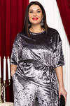 LT Collection Блуза 567774 Б14681-25М серый