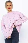 LT Collection Свитер 567994 Б14760-1М розовый