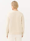 Omsa Свитшот 568028 OmD 1912С Свитшот жен. свобод/кроя, CO+EL Avorio (Молочный)