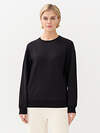 Omsa Свитшот 568040 OmD 1912С Свитшот жен. свобод/кроя, CO+EL Nero (Черный)
