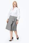 VILATTE Юбка 568102 D26.351 серый
