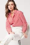 VILATTE Блузка 568113 D29.657 красный-белый