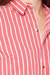 VILATTE Блузка 568113 D29.657 красный-белый