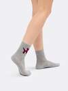 MARK FORMELLE Женские носки 568232 279K-2349 серый меланж