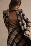Emka Fashion Пальто 93836 R026/myrmyr коричневый, синий, бежевый