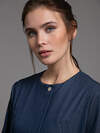 Emka Fashion Плащ 93983 T002/rayona синий