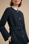 Emka Fashion Плащ 94034 T023/janina темно-синий