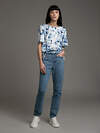 Emka Fashion Блузка 94602 B2513/arusa голубой
