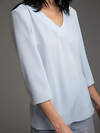 Emka Fashion Блузка 94607 B2502/lubomila голубой