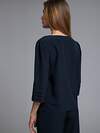 Emka Fashion Блузка 94609 B2501/nitesa темно-синий