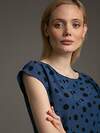 Emka Fashion Платье 94617 PL1036/pasta темно-синий