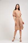 Emka Fashion Платье 95909 PL878/andrea бежевый, золотой