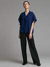 Emka Fashion Блузка 98857 B2516/beni темно-синий