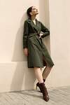 Emka Fashion Плащ 100981 T018/yuko хаки