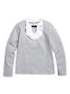 PELICAN Джемпер 132746 GFJ7089 Светло-серый