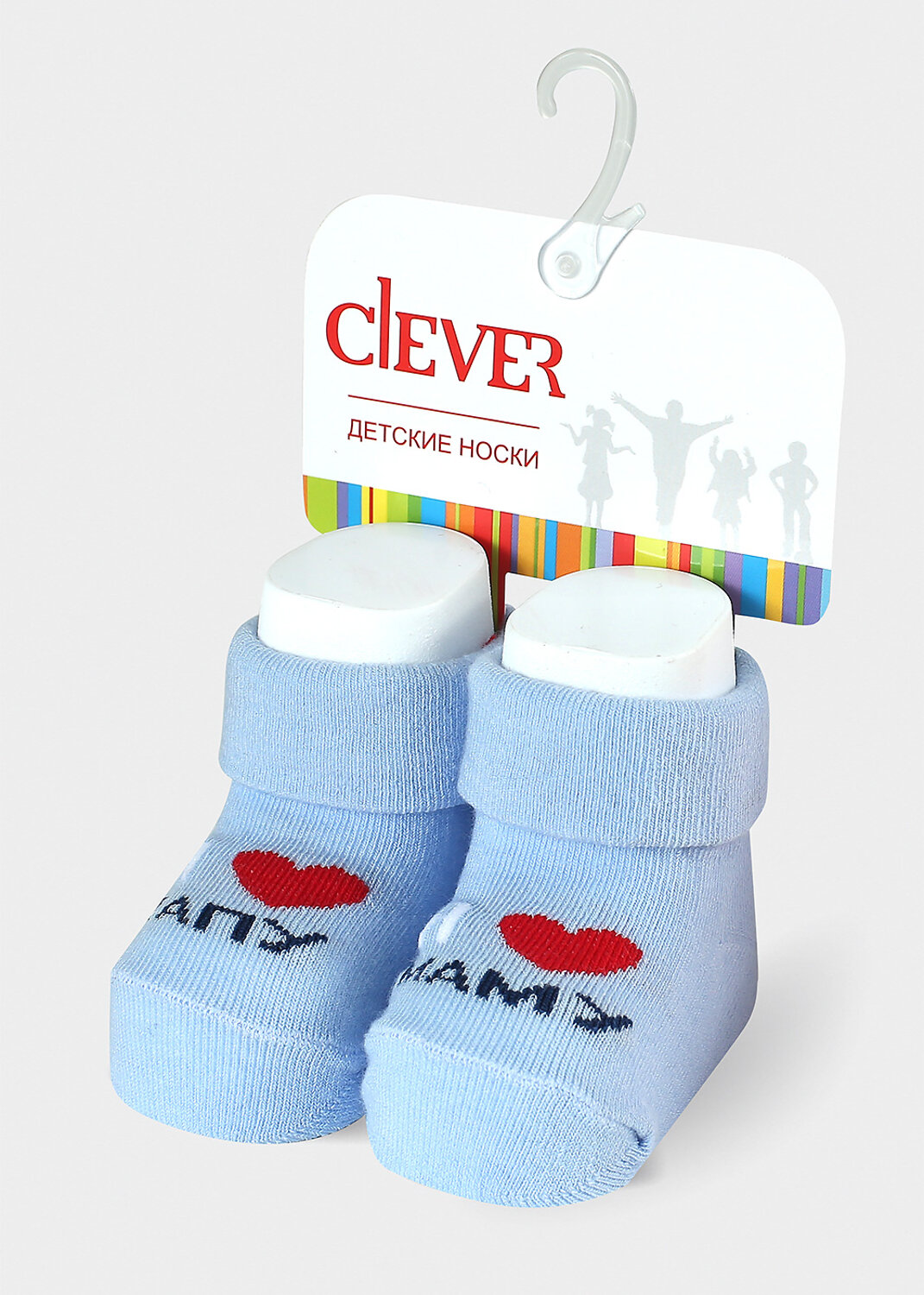 CLEVER Носки 176650 С124 св.голубой