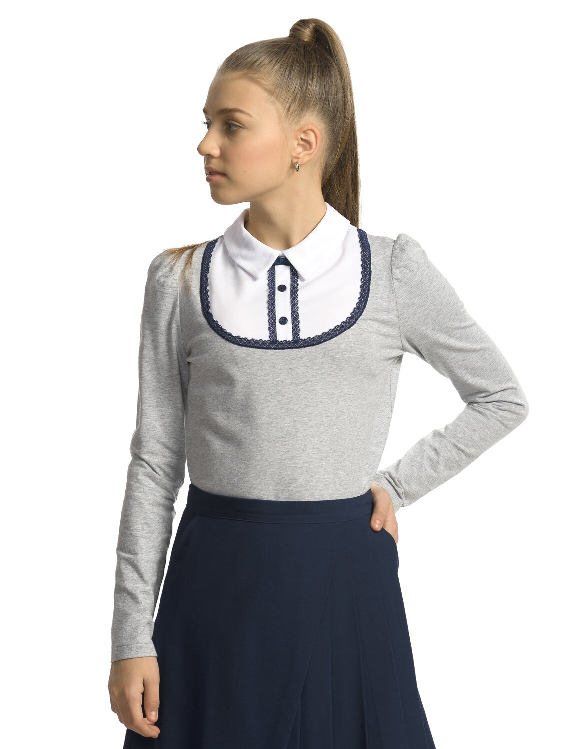 PELICAN Джемпер 176873 GFJ8124 Светло-серый
