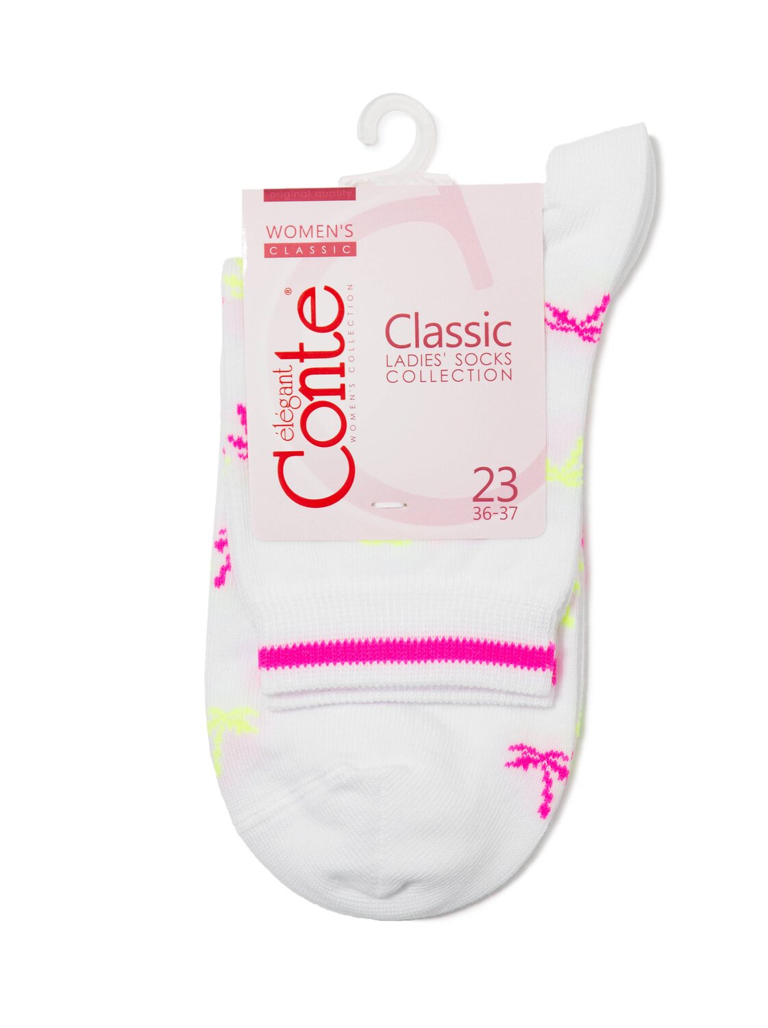 Conte elegant Носки 188350 CLASSIC Белый