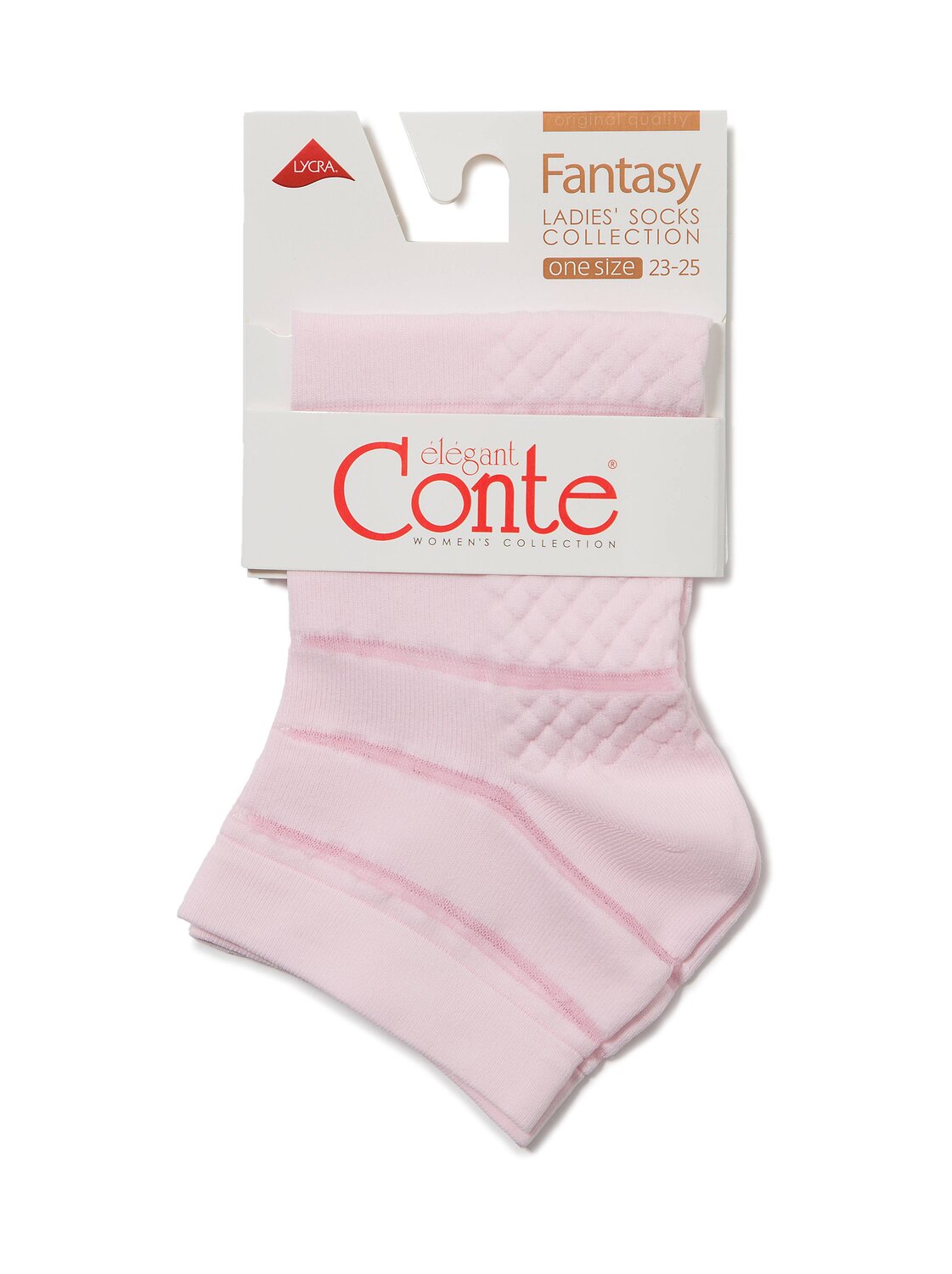 Conte elegant Носки 190335 FANTASY (короткие) Light pink