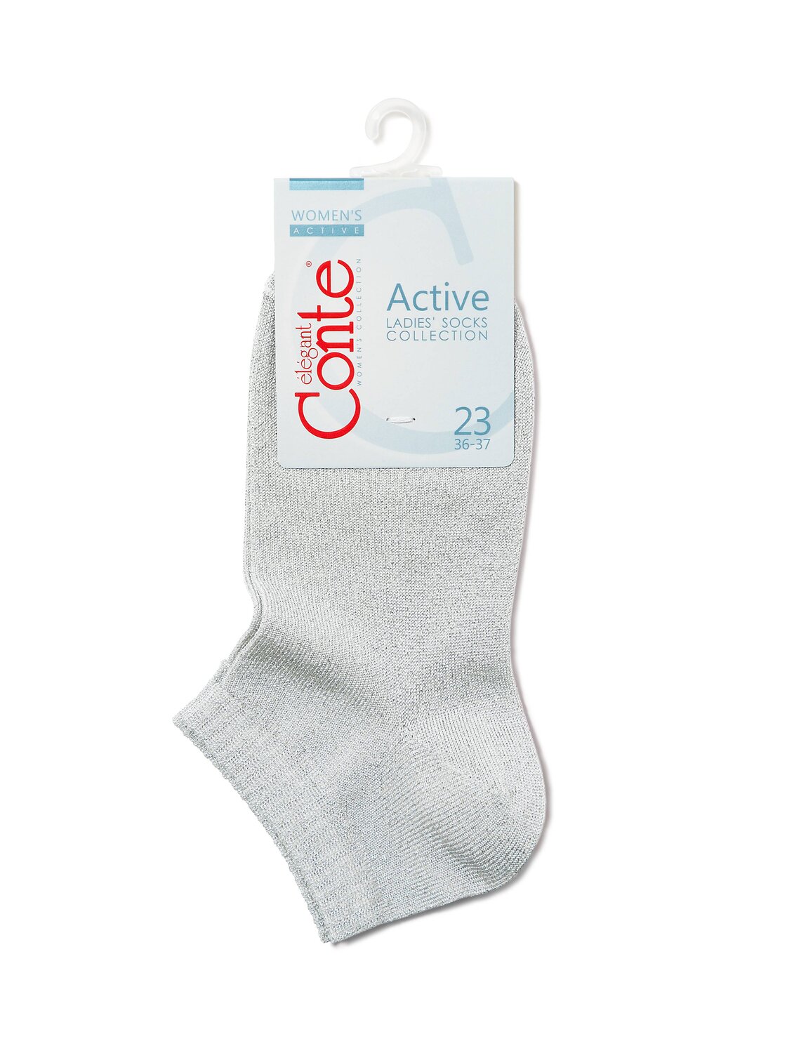 Conte elegant Носки 192098 ACTIVE Светло-серый