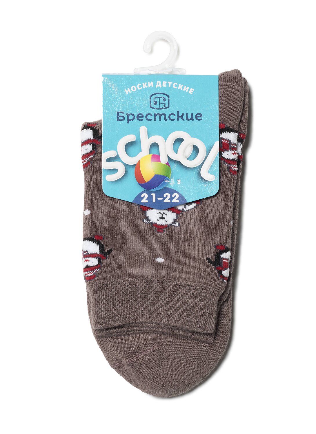 БРЕСТСКИЕ Носки 192937 School 3060 (махровые) Кора