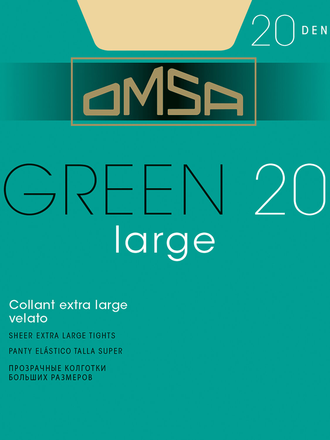 JS Omsa Колготки 198292 GREEN 20