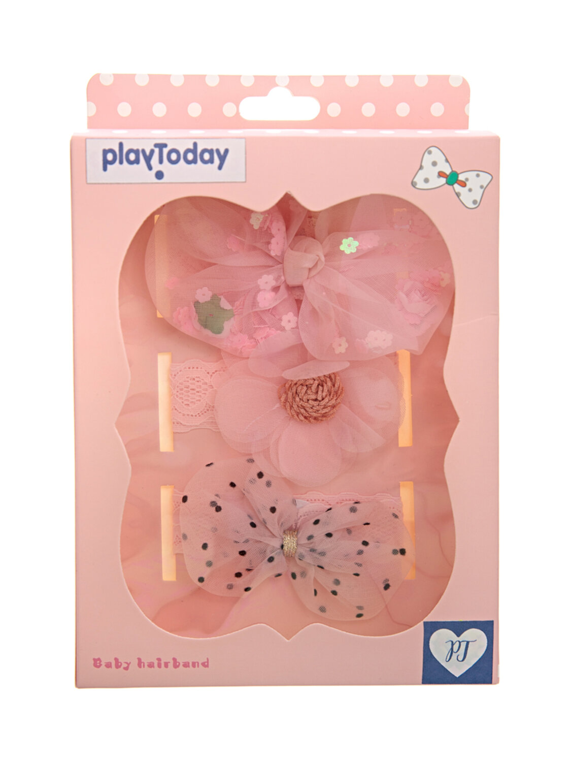 PLAYTODAY Повязка на голову 201682 32129005 светло-розовый