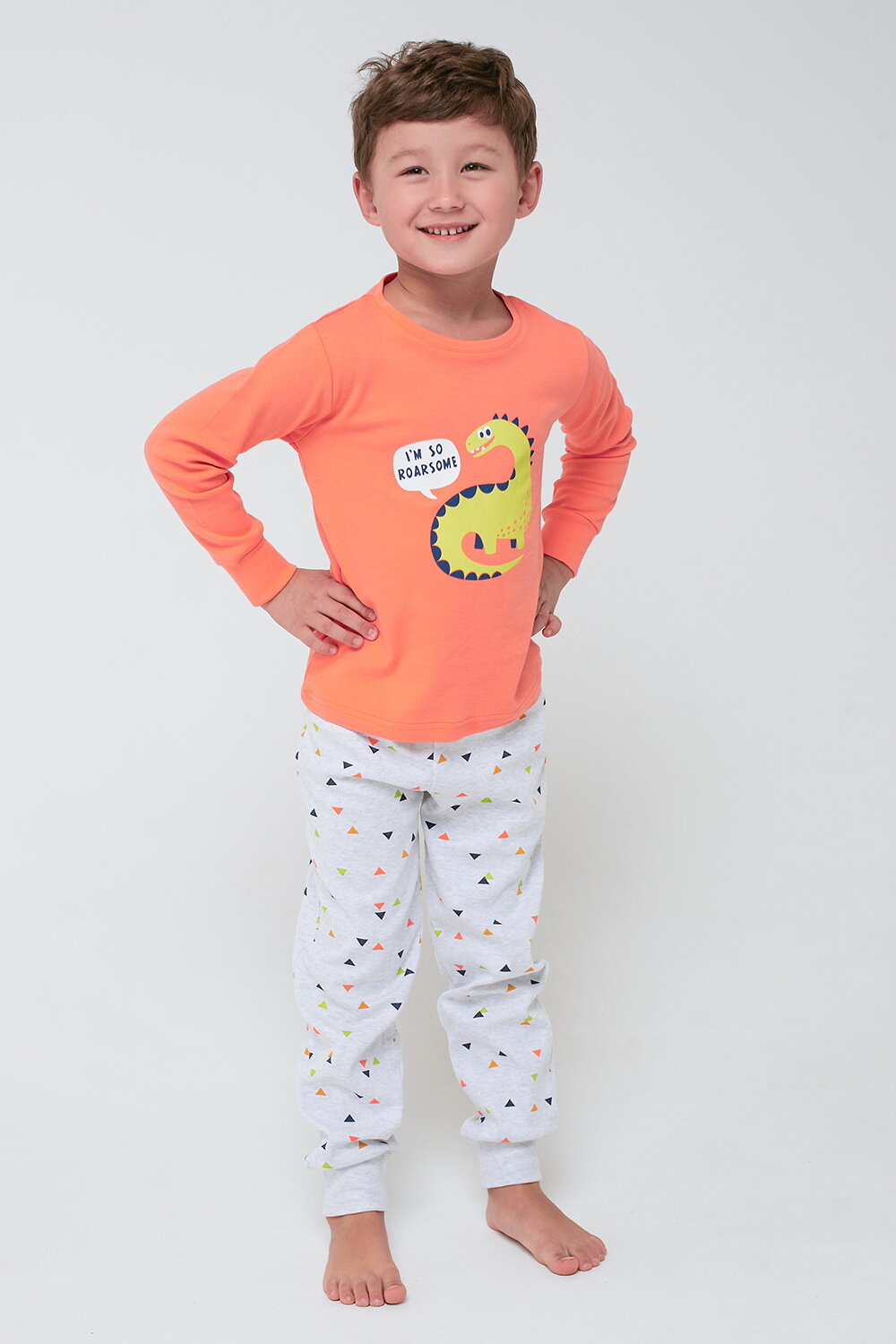 CROCKID Пижама 201923 К 1541 оранжевый