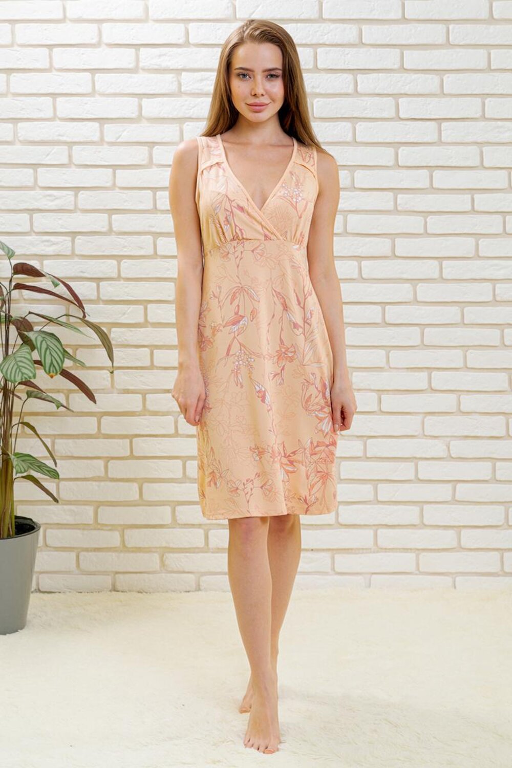Lika Dress Сорочка 204401 6576 оранжевый