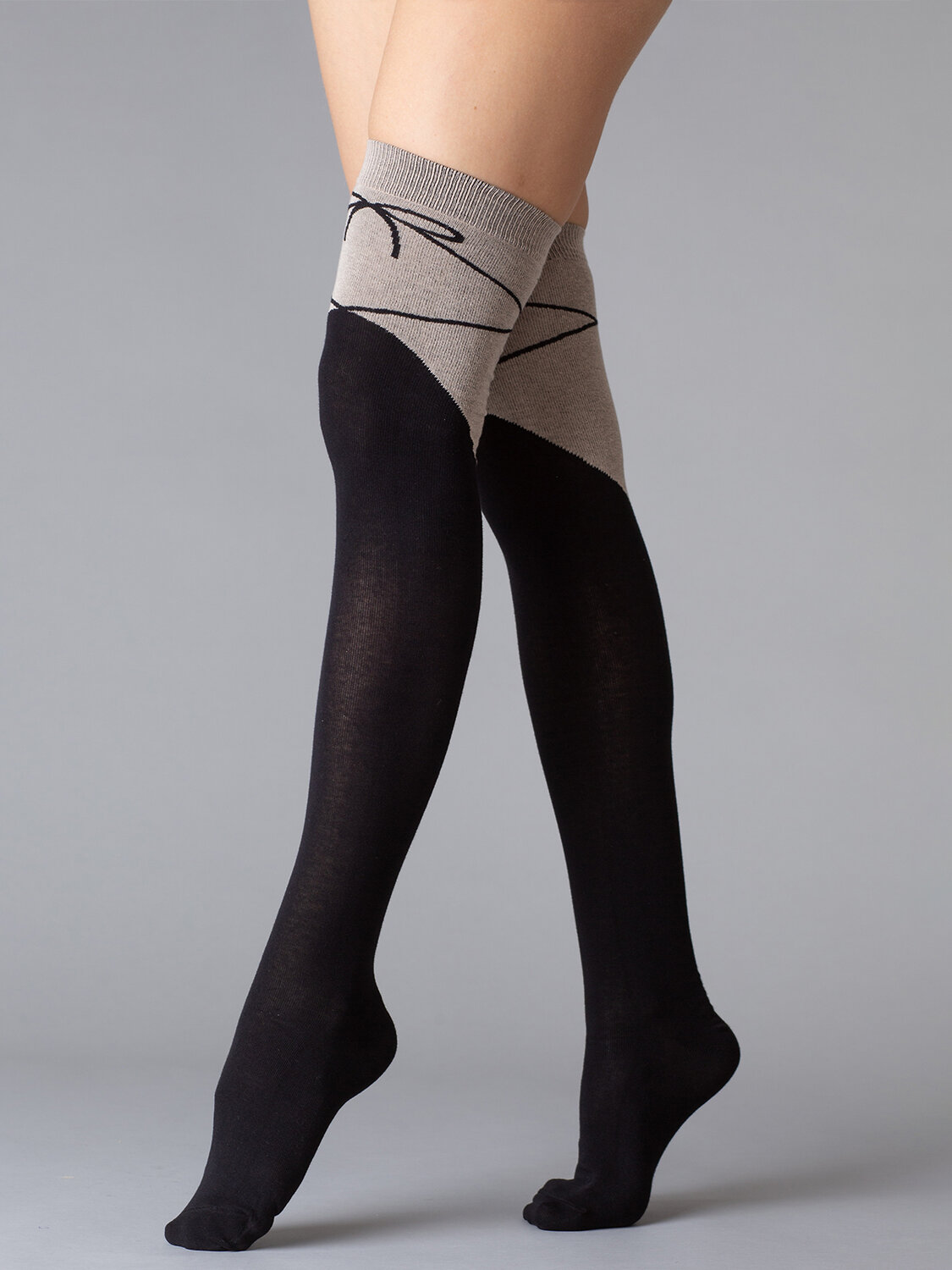 JS Giulia Гольфы 214130 WB1 FASHION 007 nero