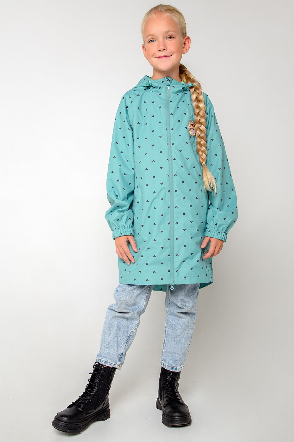 CROCKID Плащ 220746 ВК 32127/н/2 ГР изумруд