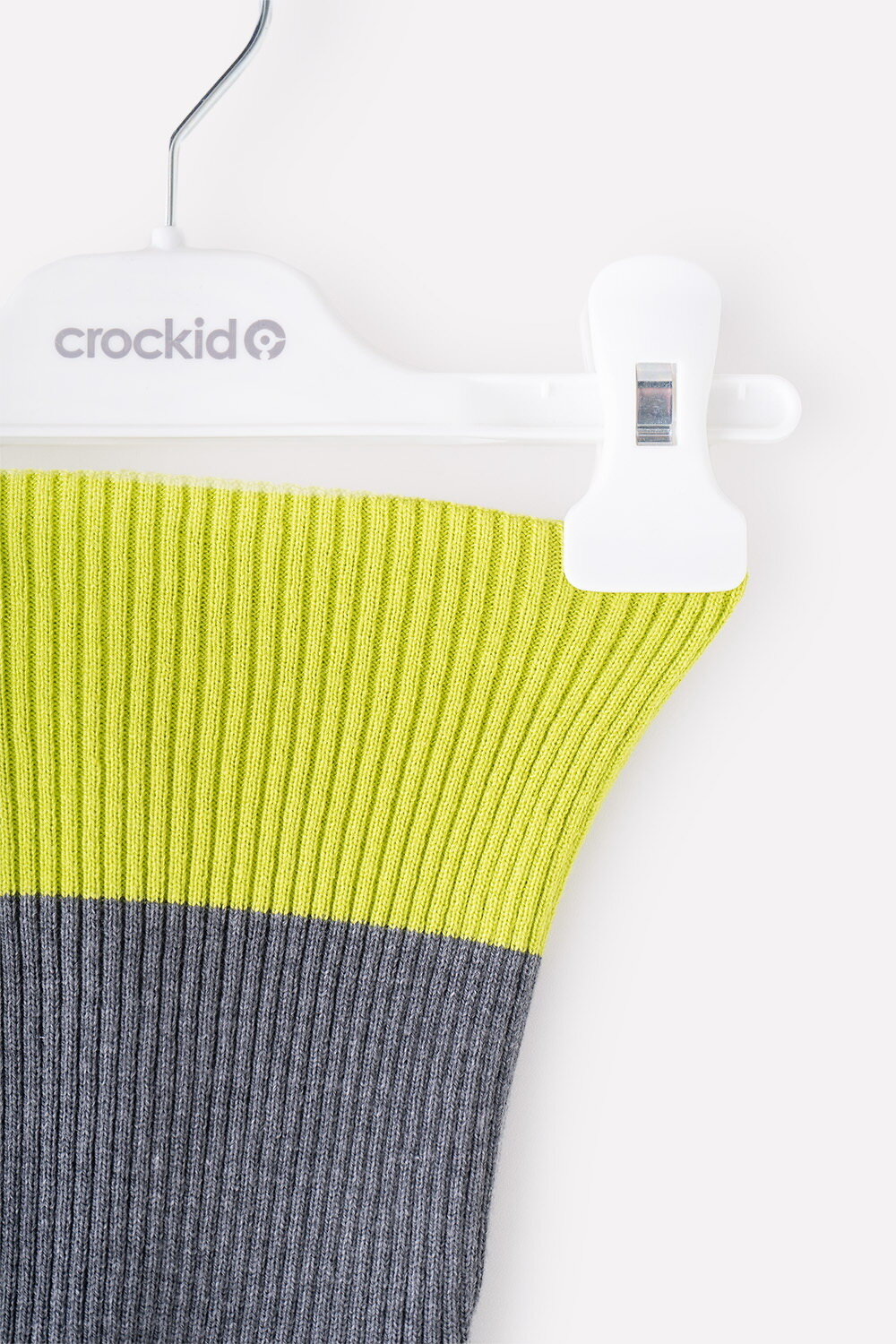 CROCKID Шапка 231872 КВ 20264 серый меланж, киви