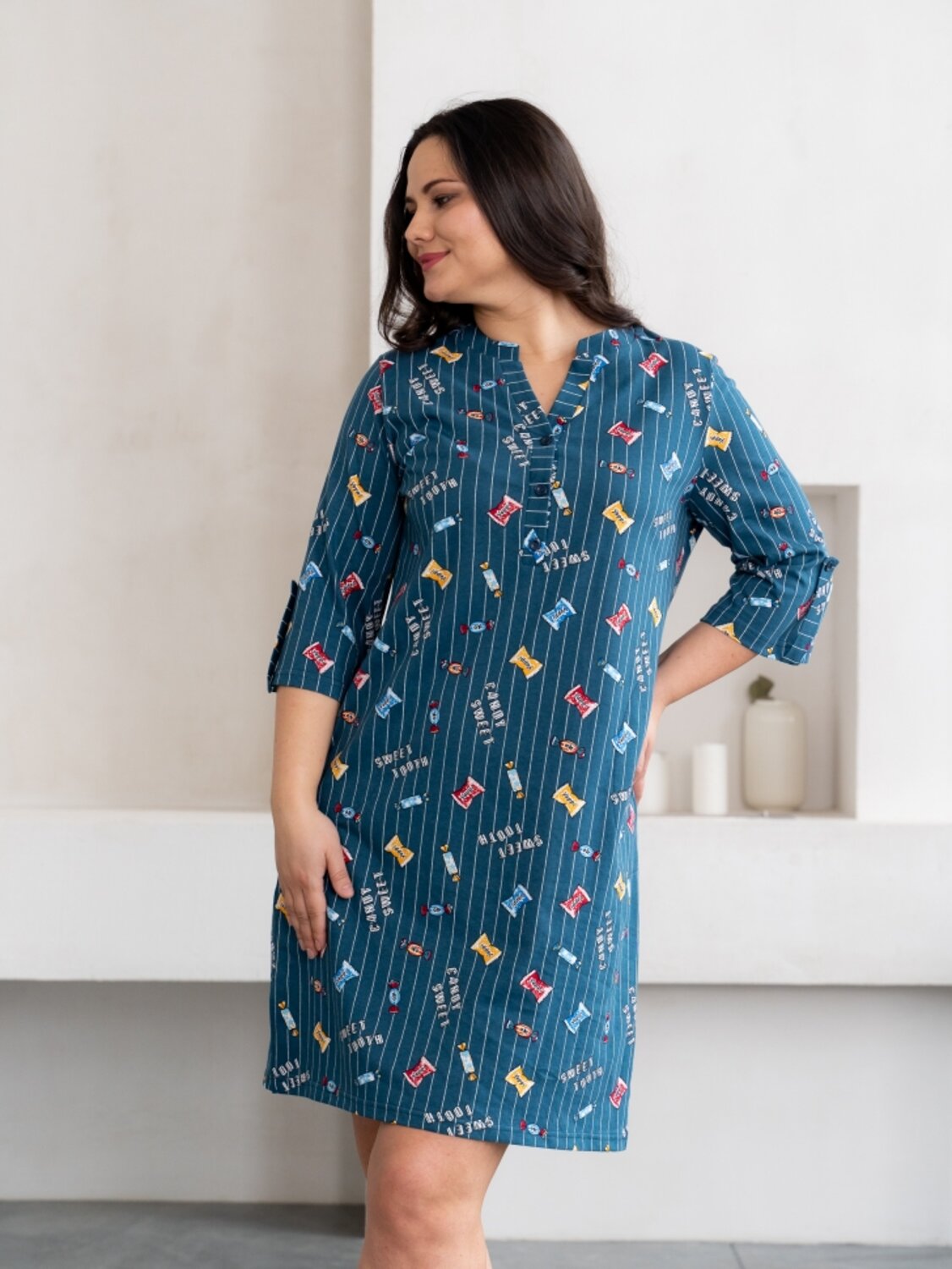Binita Туника 232096 159-13 изумрудный