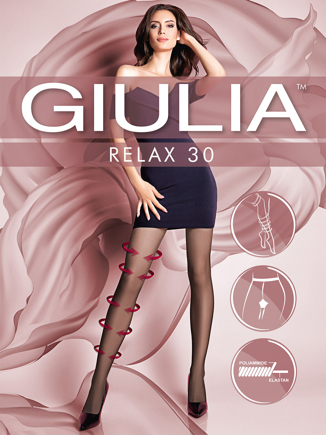 JS Giulia Колготки 161367 RELAX 30