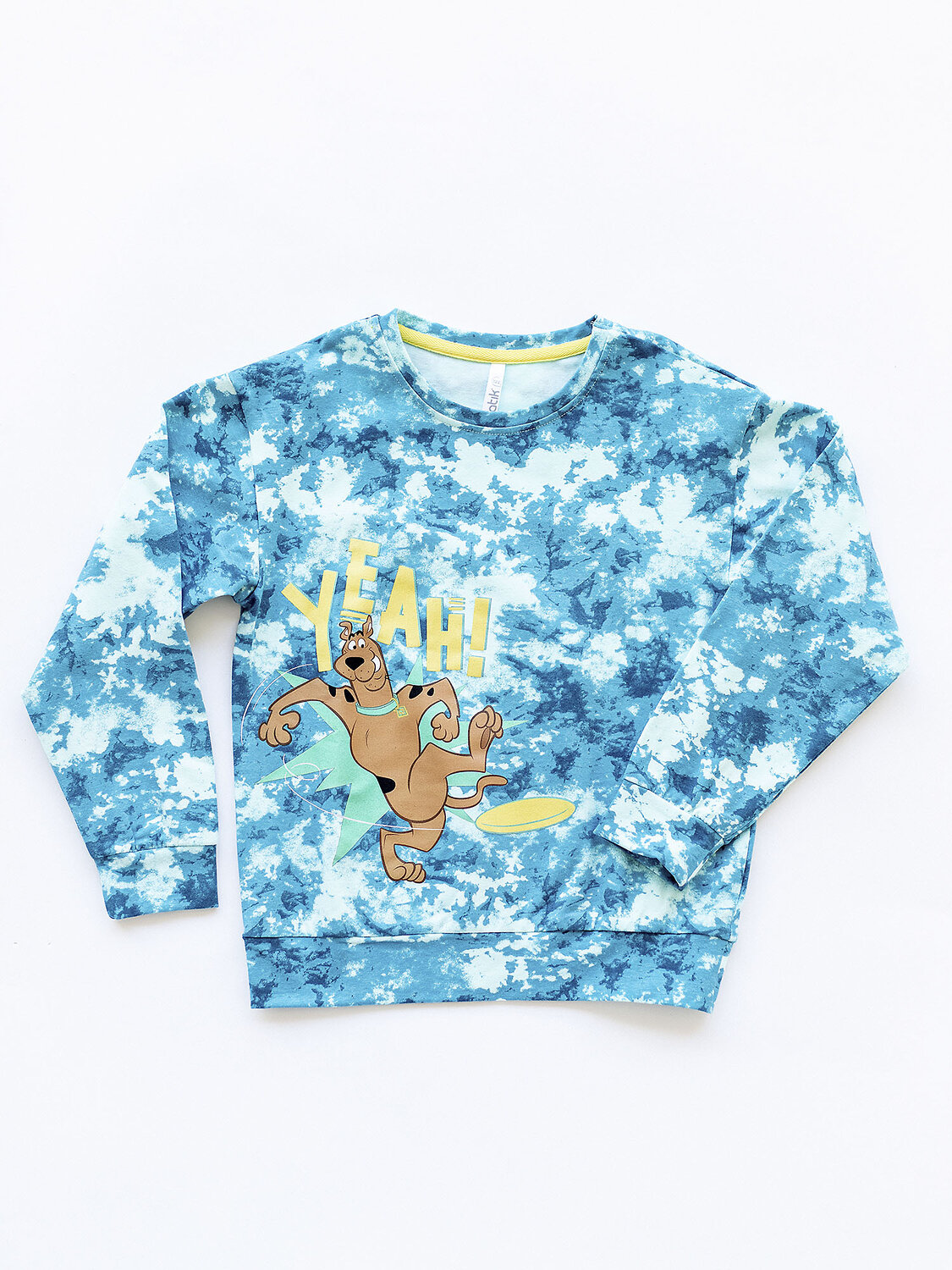 BATIK Лонгслив 235597 0014_ЛС22 голубой/мультиколор