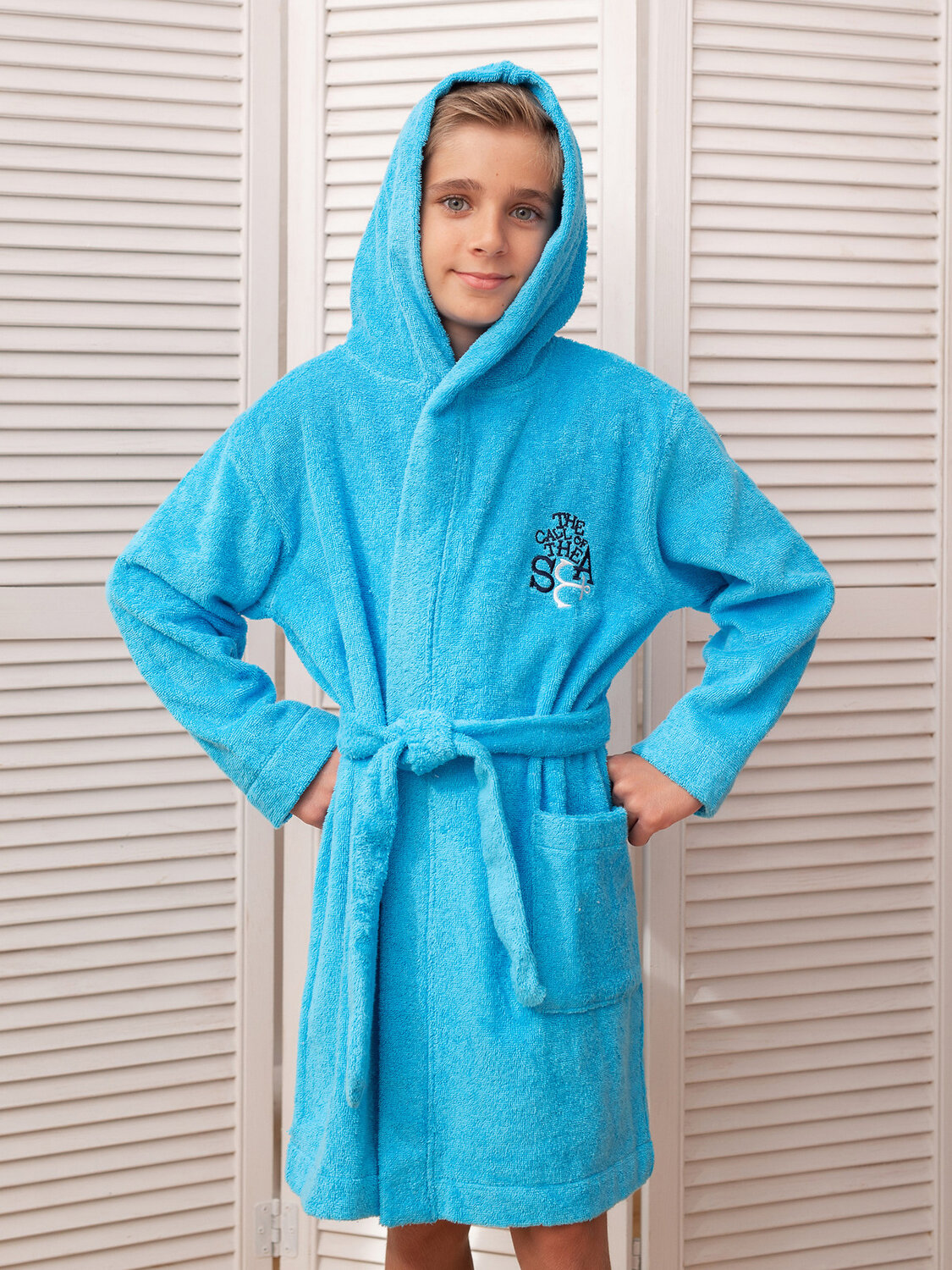 BATIK Халат 235742 01452_BAT бирюзовый