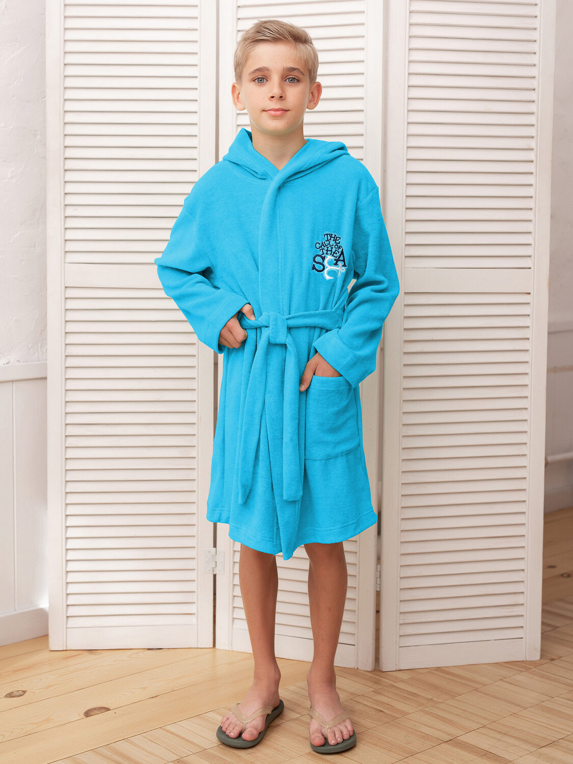 BATIK Халат 235756 01448_BAT бирюзовый