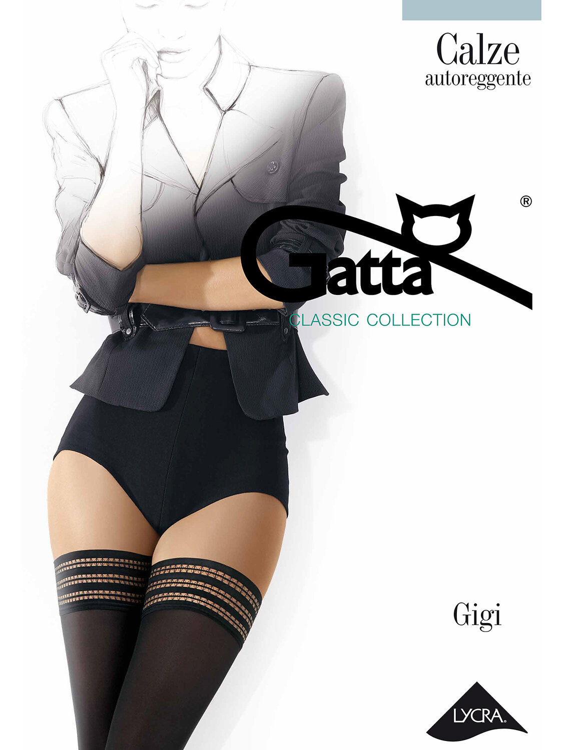 JS Gatta Чулки 236078 GIGI 01 nero