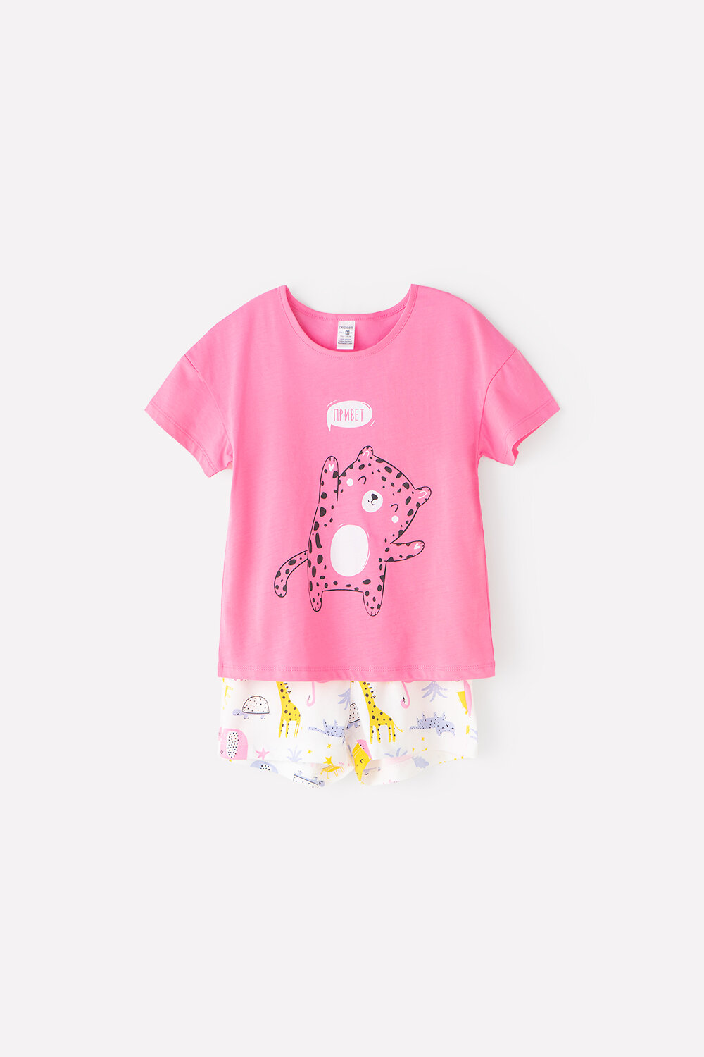 CROCKID Пижама 241034 К 1535 розовый