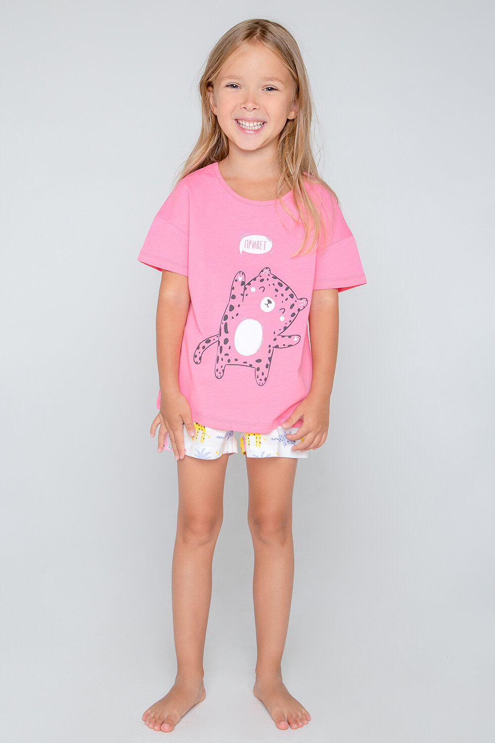 CROCKID Пижама 241034 К 1535 розовый