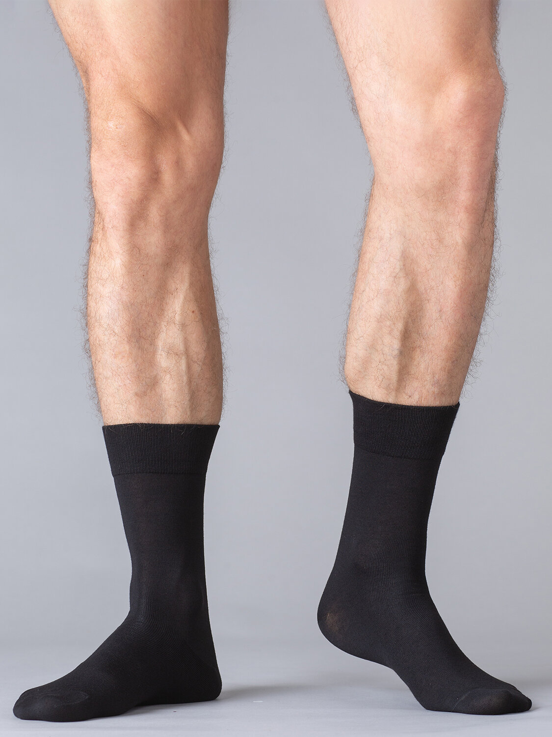 JS Omsa Носки 242832 CLASSIC 205 BAMBOO nero