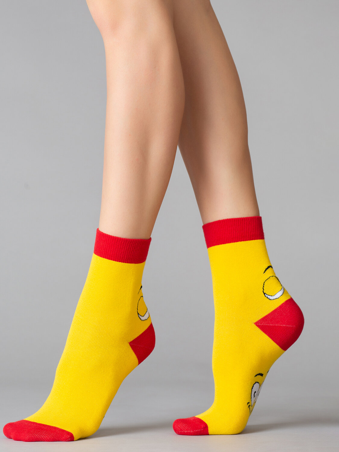 JS Omsa Носки 242874 FREE STYLE 601 giallo
