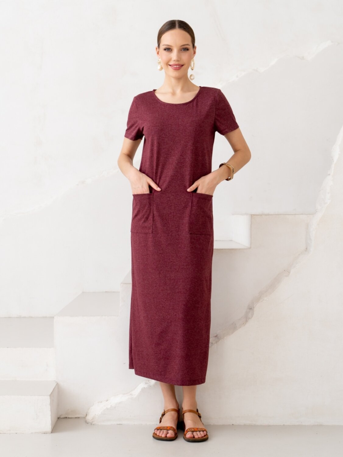 Binita Платье 246660 242/1-3 Бордовый