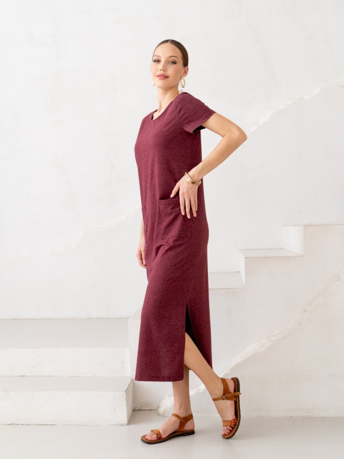 Binita Платье 246660 242/1-3 Бордовый
