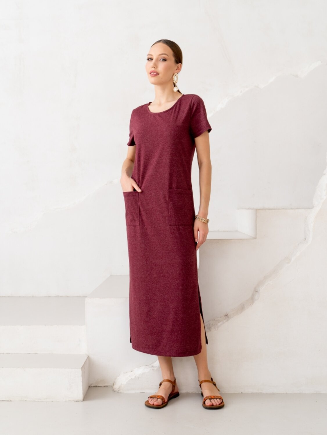 Binita Платье 246660 242/1-3 Бордовый