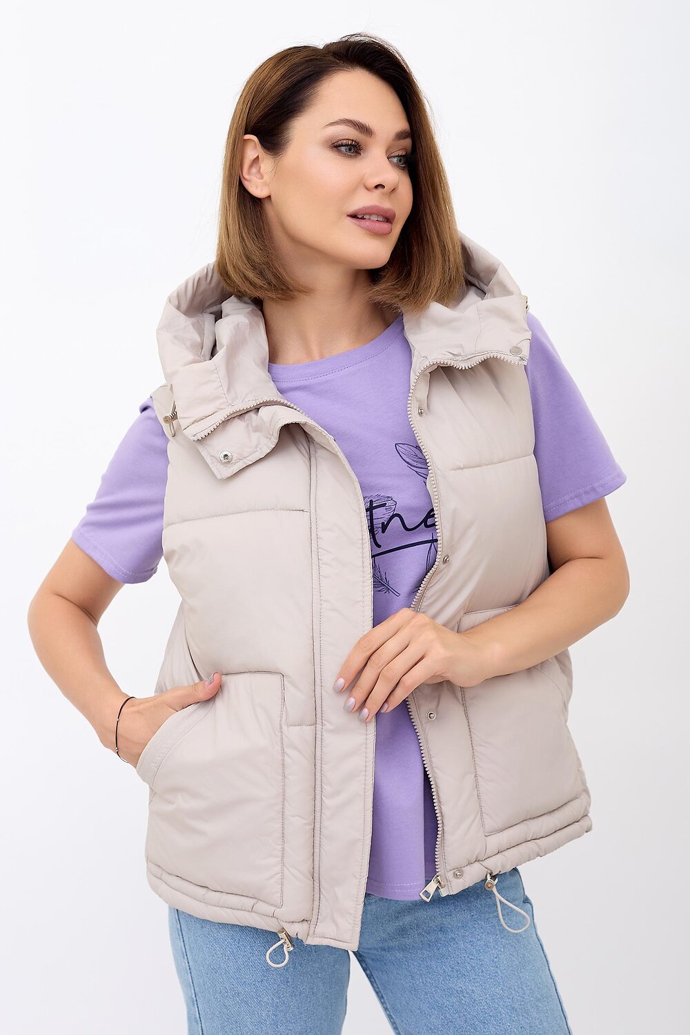 Lika Dress Жилет 246743 8750 Бежевый
