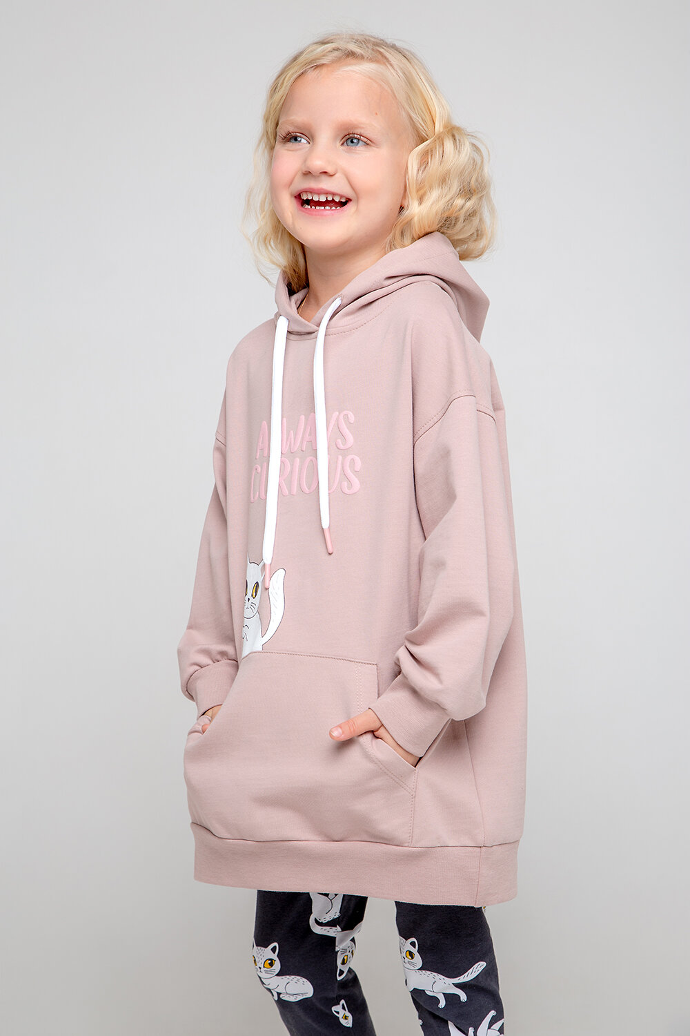 CROCKID Джемпер 247392 КР 301863-1 кофейно-розовый
