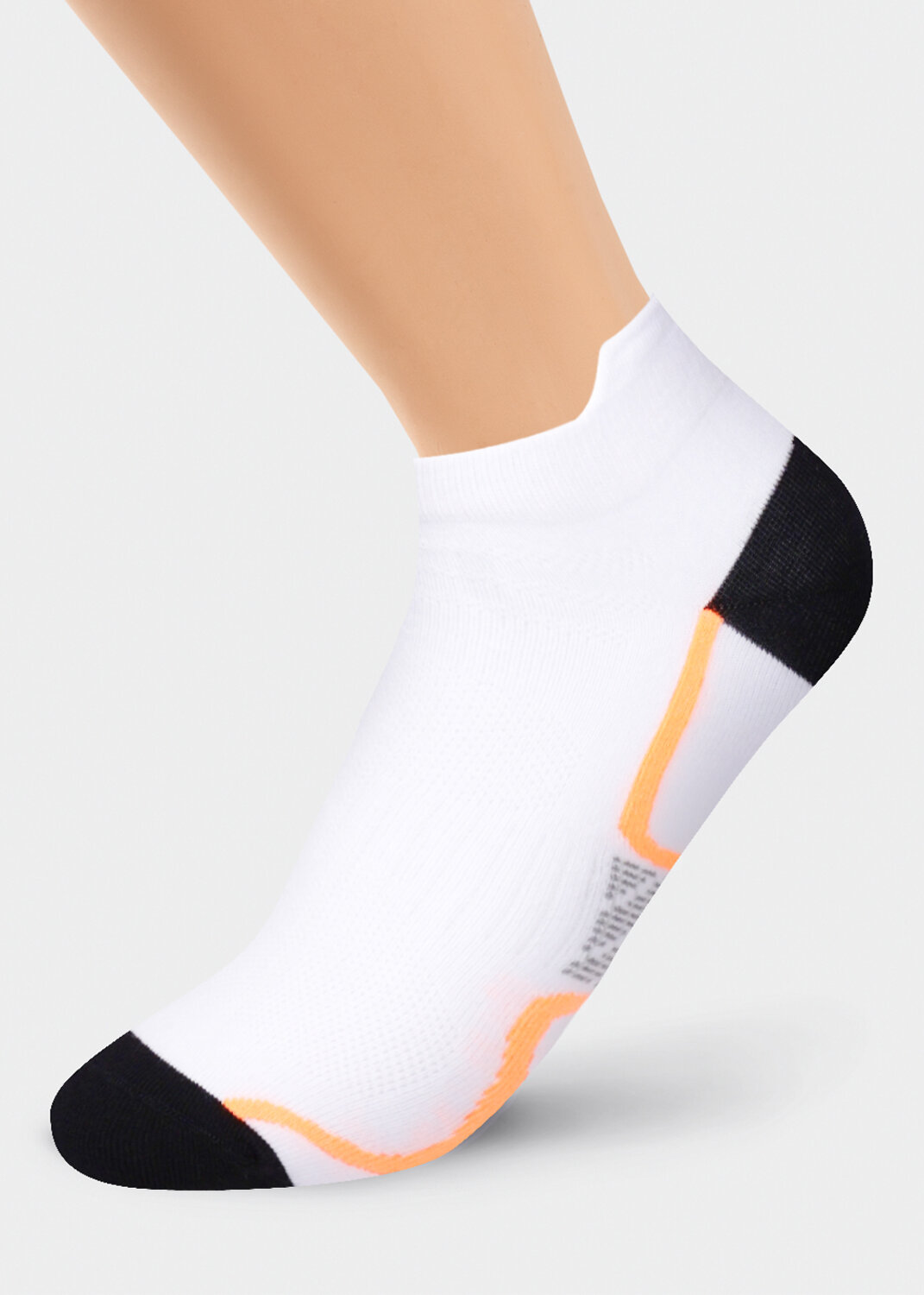 CLEVER Носки 249251 S303 белый/оранжевый