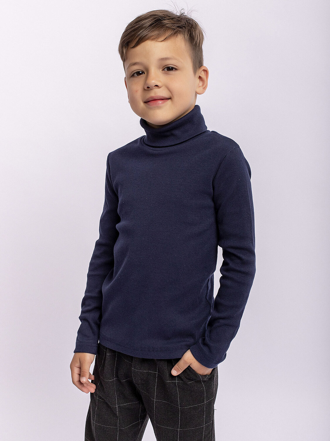 BATIK Водолазка 252620 032_ШК22 Синий